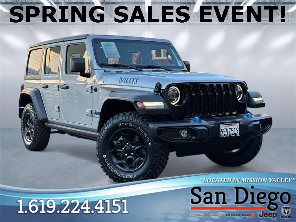 2023 Jeep Wrangler 4xe — SUV — 59,001 mi — San Diego, CA