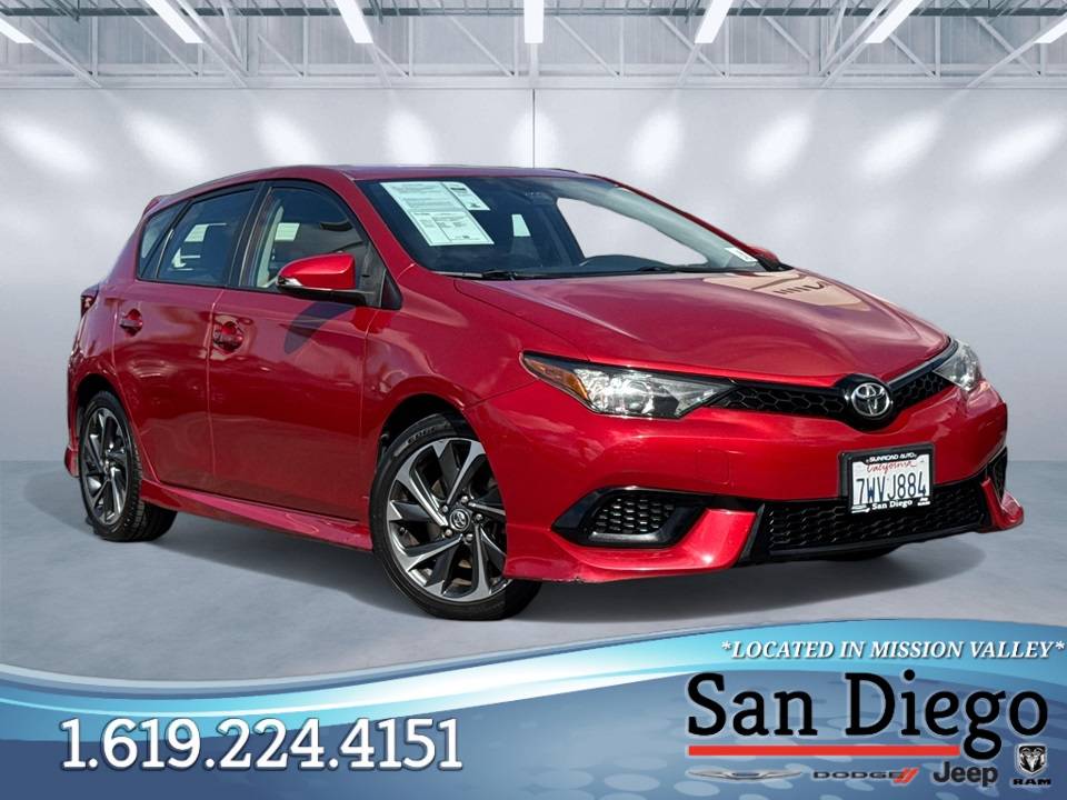 2017 Toyota Corolla iM iM — Hatchback — 88,720 mi — San Diego, CA