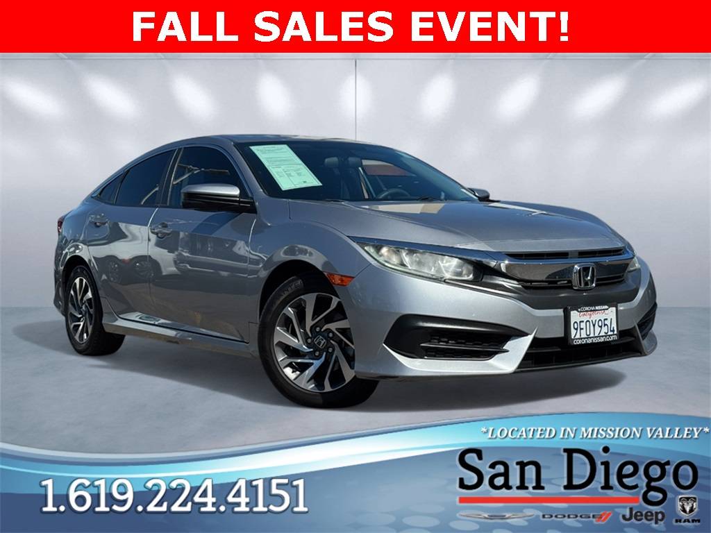 2018 Honda Civic EX — Sedan — 98,175 mi — San Diego, CA