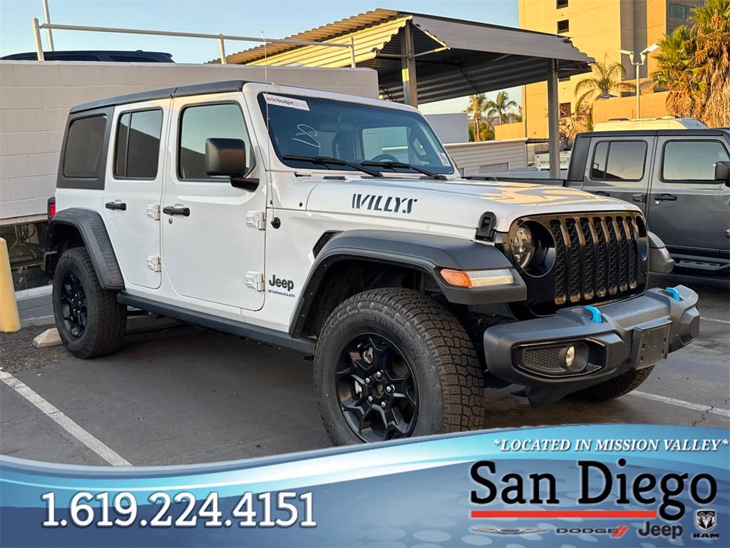 2023 Jeep Wrangler 4xe — SUV — 51,601 mi — San Diego, CA