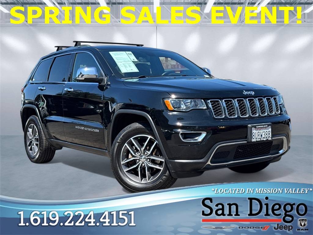 2018 Jeep Grand Cherokee Limited — SUV — 80,935 mi — San Diego, CA