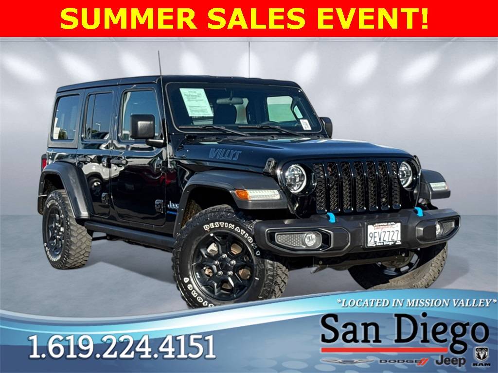 2023 Jeep Wrangler 4xe — SUV — 47,294 mi — San Diego, CA