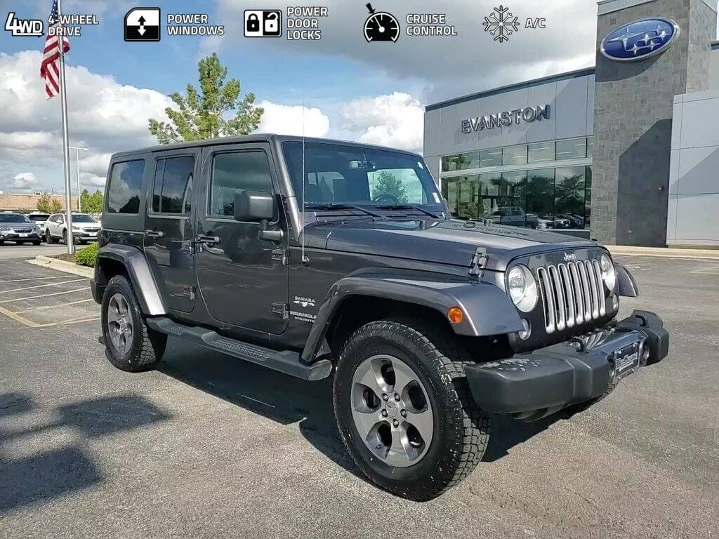 2016 Jeep Wrangler Sahara — SUV — 60,900 mi — Skokie, IL