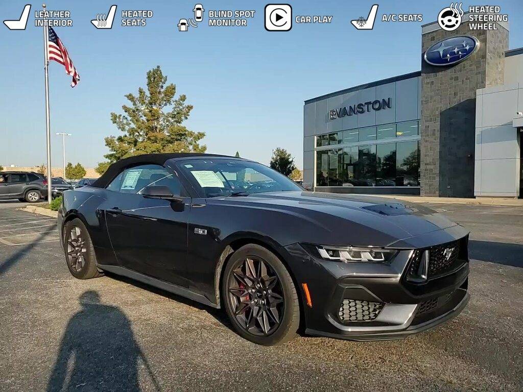 2024 Ford Mustang GT Premium — Convertible — 12,121 mi — Skokie, IL