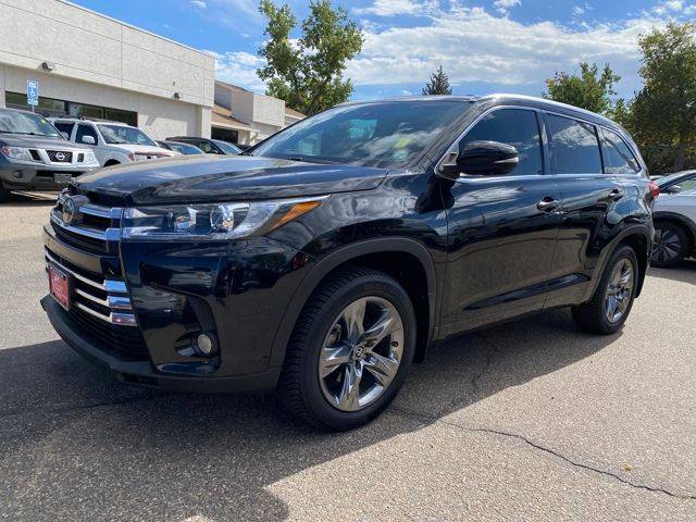 2018 Toyota Highlander Limited — SUV — 53,384 mi — Longmont, CO