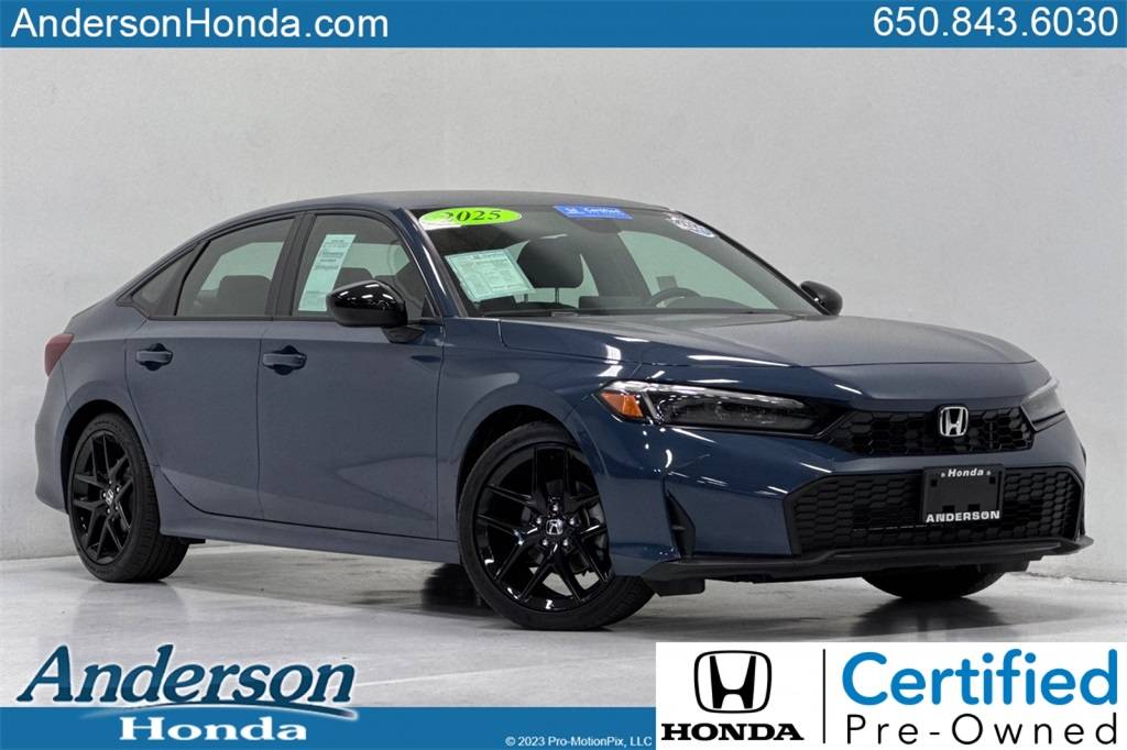 2025 Honda Civic Sport — Sedan — 713 mi — Palo Alto, CA