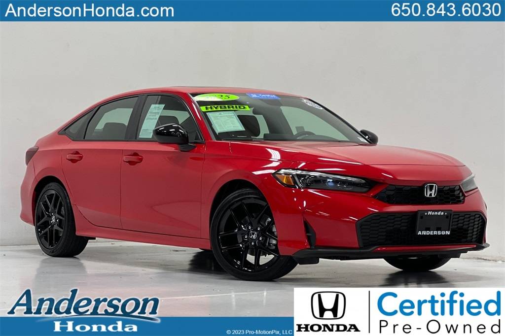2025 Honda Civic Hybrid Sport — Sedan — 914 mi — Palo Alto, CA