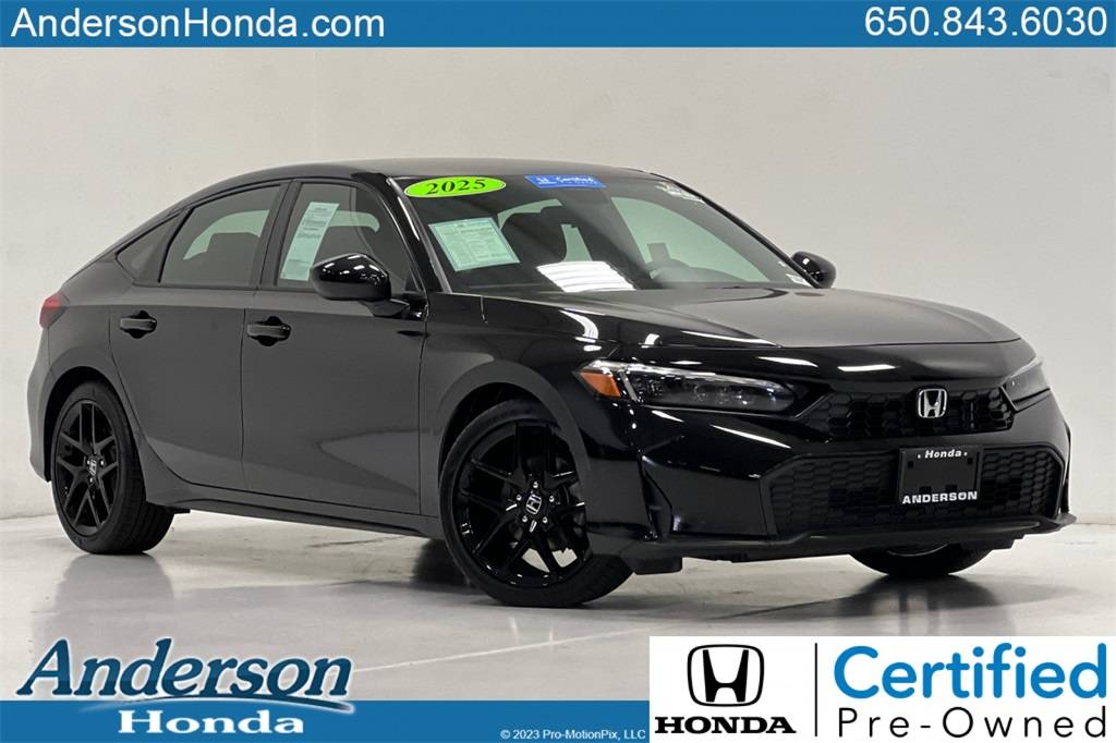 2025 Honda Civic Sport — Hatchback — 300 mi — Palo Alto, CA