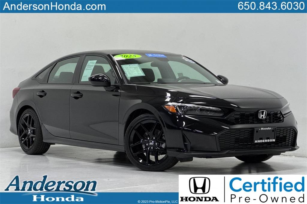 2025 Honda Civic Sport — Sedan — 724 mi — Palo Alto, CA