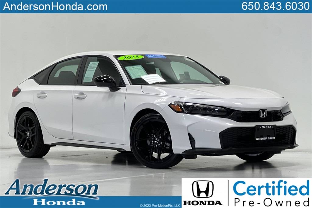 2025 Honda Civic Sport — Hatchback — 300 mi — Palo Alto, CA