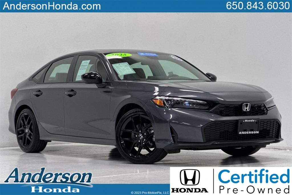 2025 Honda Civic Hybrid Sport — Sedan — 703 mi — Palo Alto, CA