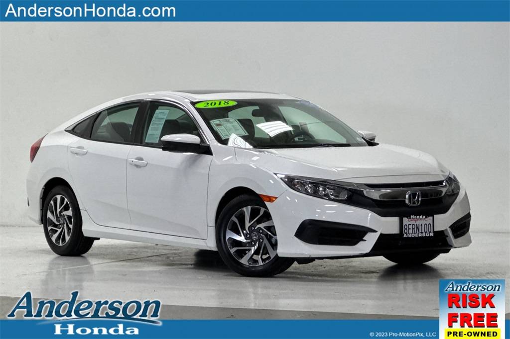 2018 Honda Civic EX — Sedan — 61,919 mi — Palo Alto, CA