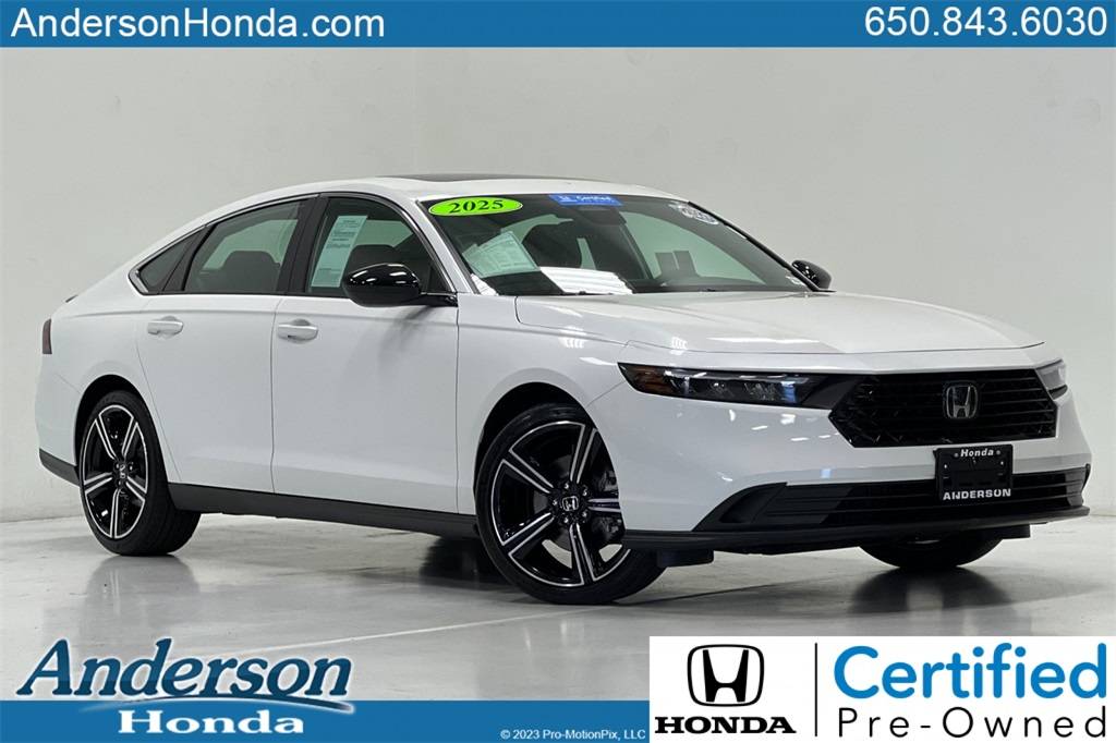 2025 Honda Accord Hybrid Sport — Sedan — 300 mi — Palo Alto, CA