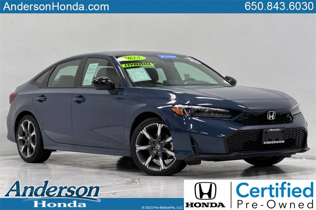 2025 Honda Civic Hybrid Sport Touring — Sedan — 718 mi — Palo Alto, CA