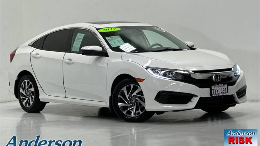 2017 Honda Civic EX — Sedan — 59,153 mi — Palo Alto, CA