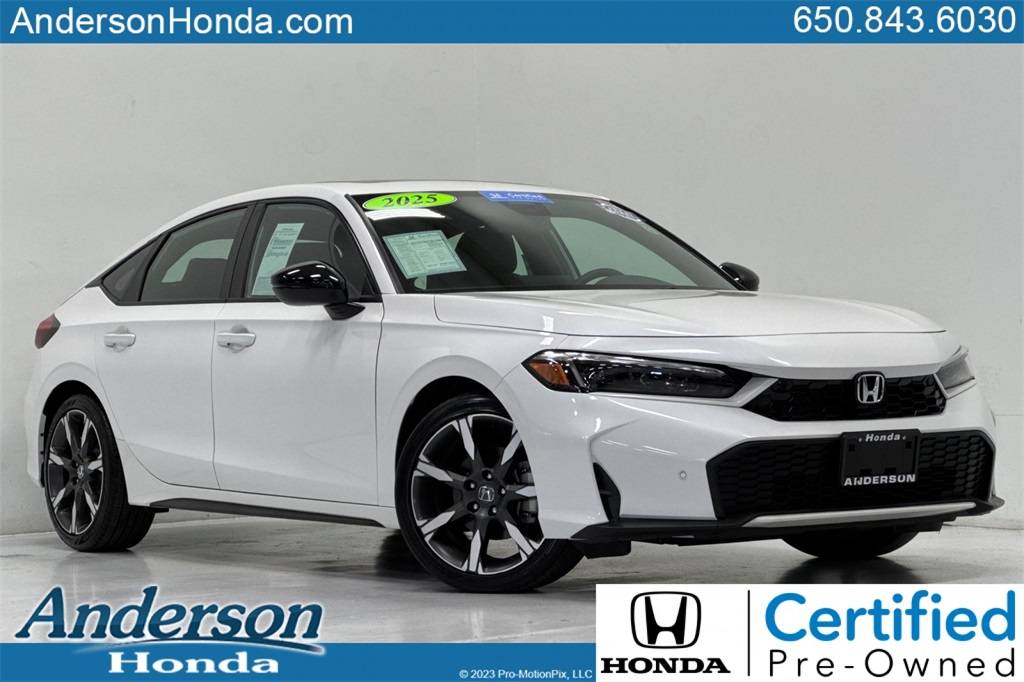 2025 Honda Civic Hybrid Sport Touring — Hatchback — 2,897 mi — Palo Alto, CA