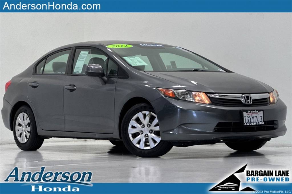 2012 Honda Civic LX — Sedan — 105,322 mi — Palo Alto, CA