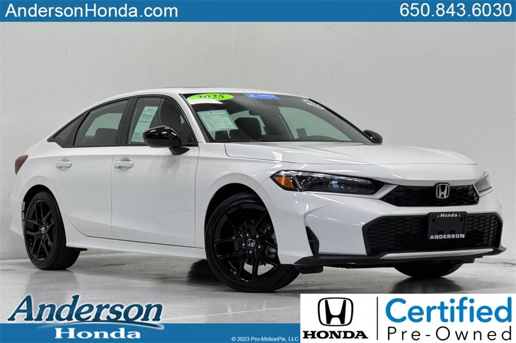 2025 Honda Civic Hybrid Sport — Sedan — 762 mi — Palo Alto, CA