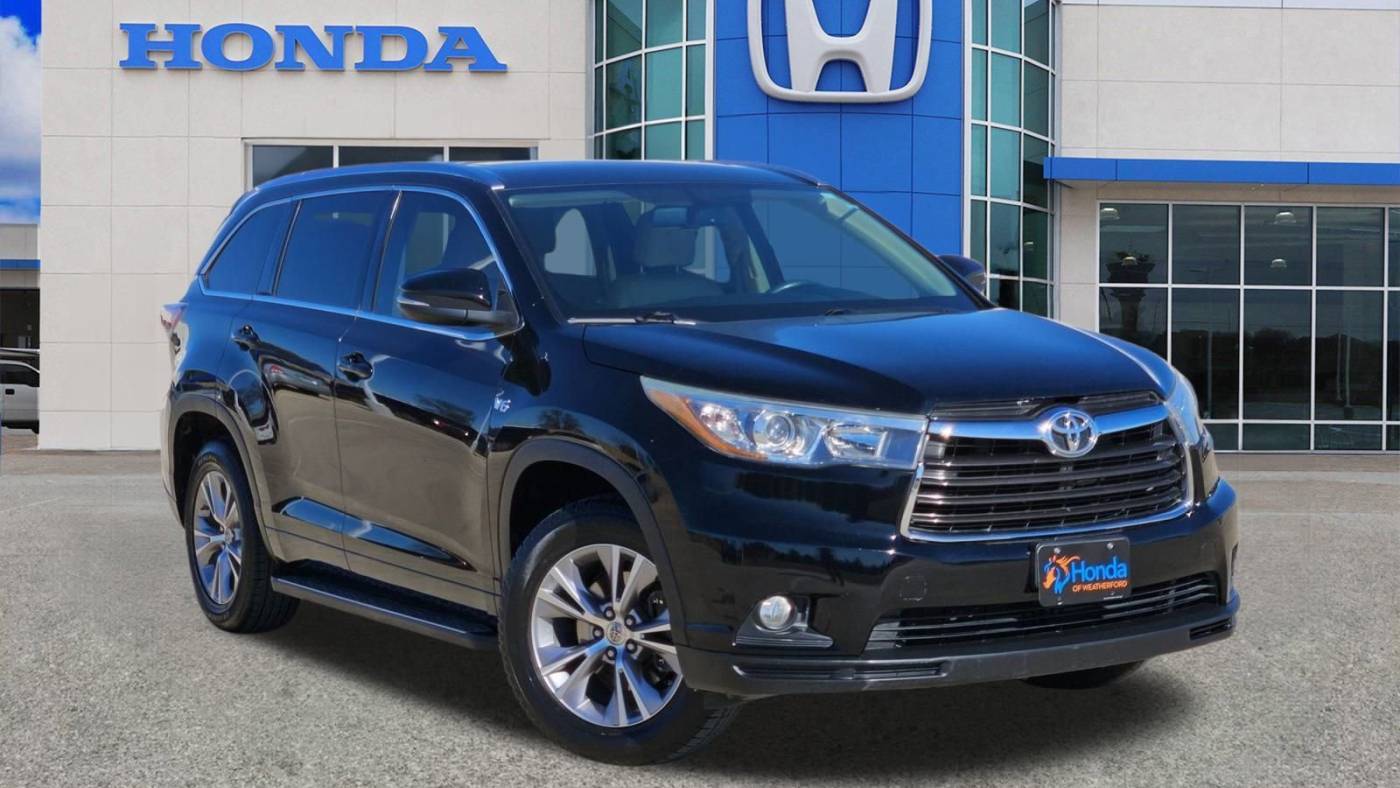 2015 Toyota Highlander XLE — SUV — 119,154 mi — Weatherford, TX
