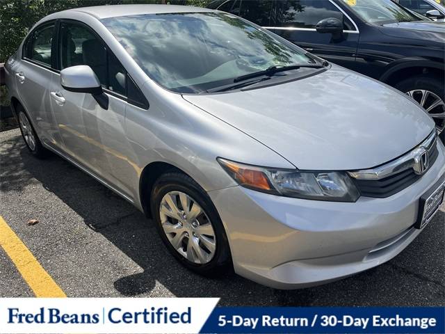 2012 Honda Civic LX — Sedan — 169,949 mi — Flemington, NJ