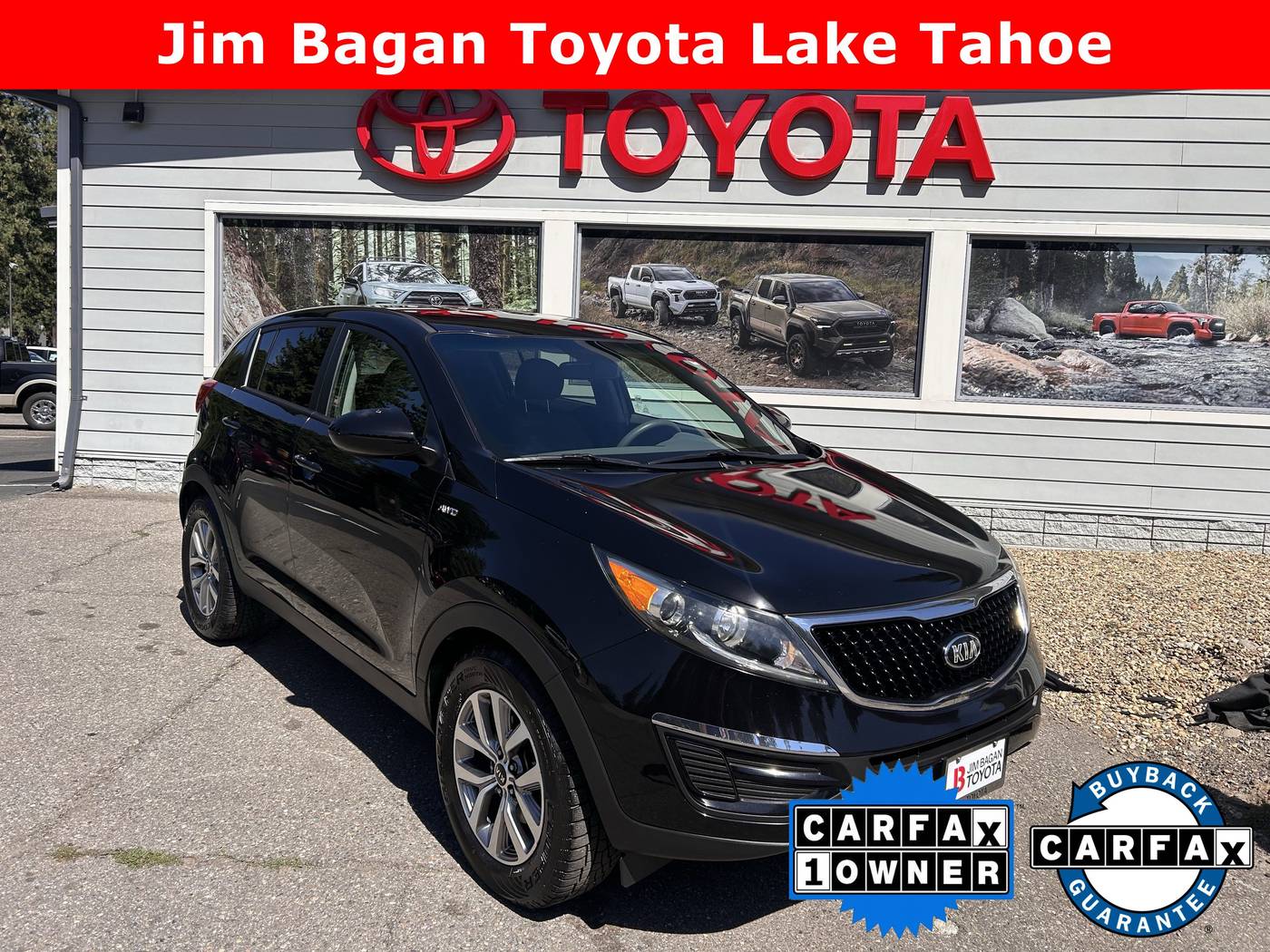 2016 Kia Sportage LX — SUV — 62,333 mi — South Lake Tahoe, CA