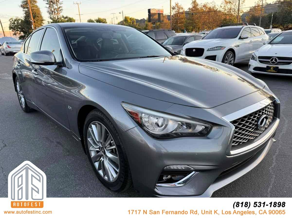 2018 INFINITI Q50 3.0t LUXE — Sedan — 76,907 mi — Los Angeles, CA