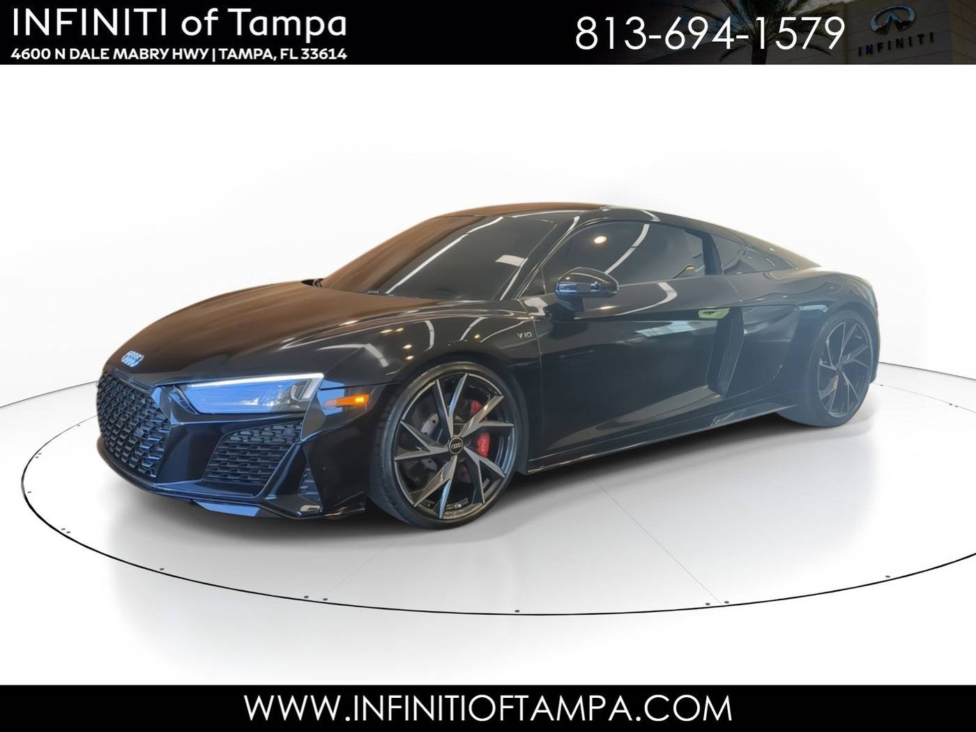 2022 Audi R8 V10 — Coupe — 7,826 mi — Tampa, FL