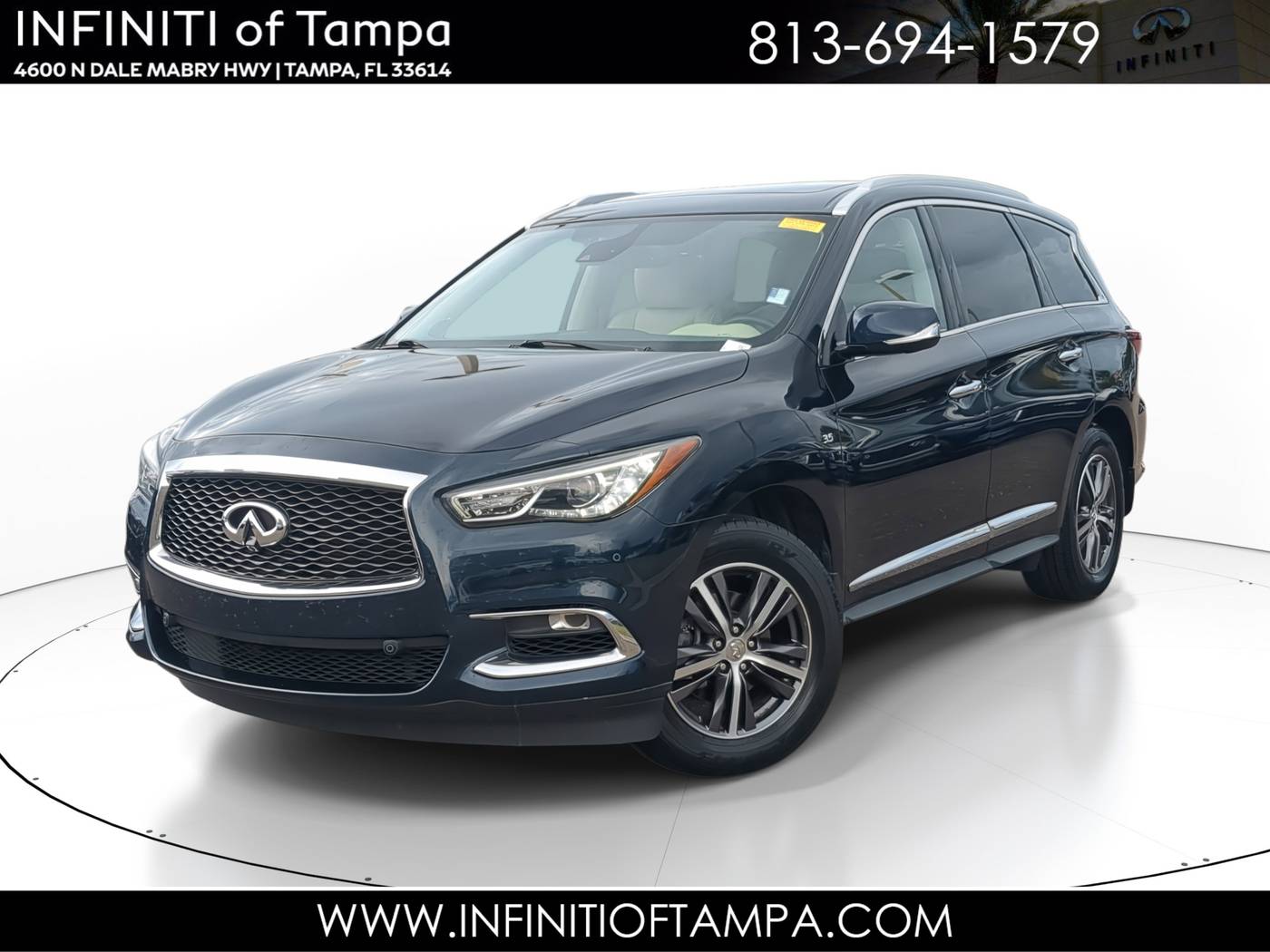 2019 INFINITI QX60 LUXE — SUV — 70,581 mi — Tampa, FL