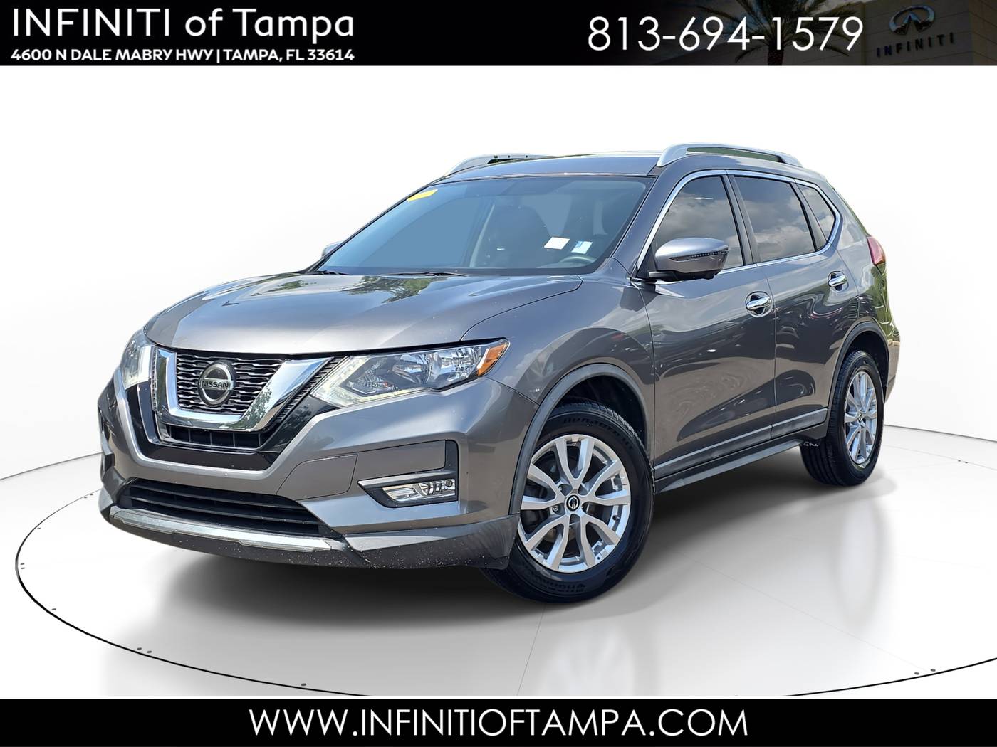 2018 Nissan Rogue SV — SUV — 69,768 mi — Tampa, FL