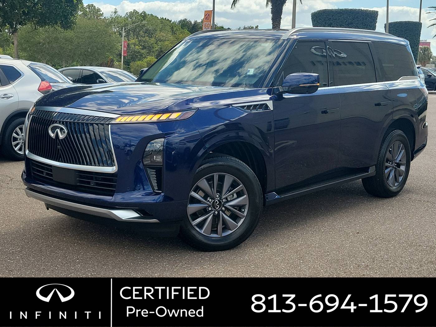 2025 INFINITI QX80 PURE — SUV — 7,595 mi — Tampa, FL