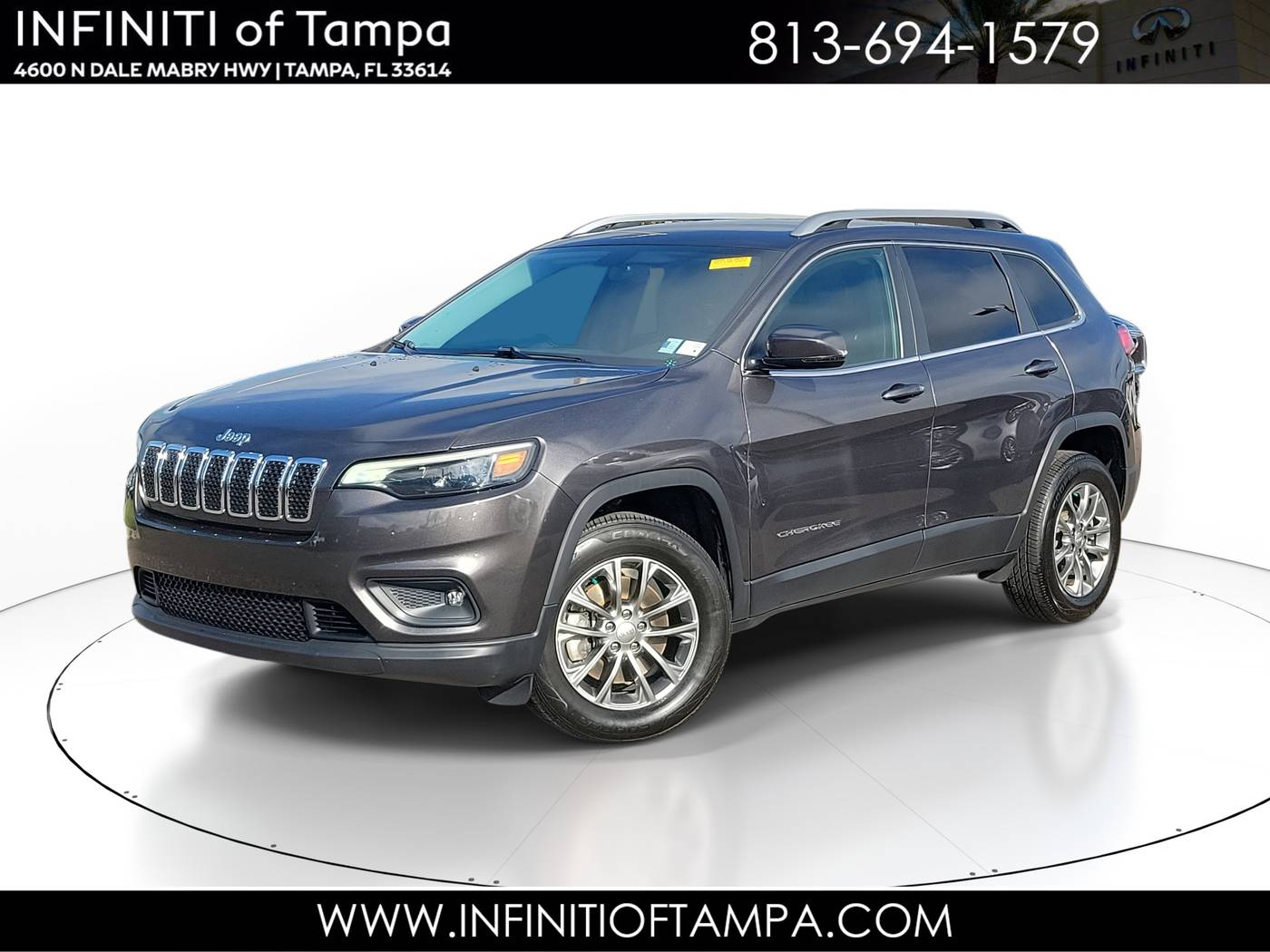 2019 Jeep Cherokee Latitude Plus — SUV — 49,588 mi — Tampa, FL