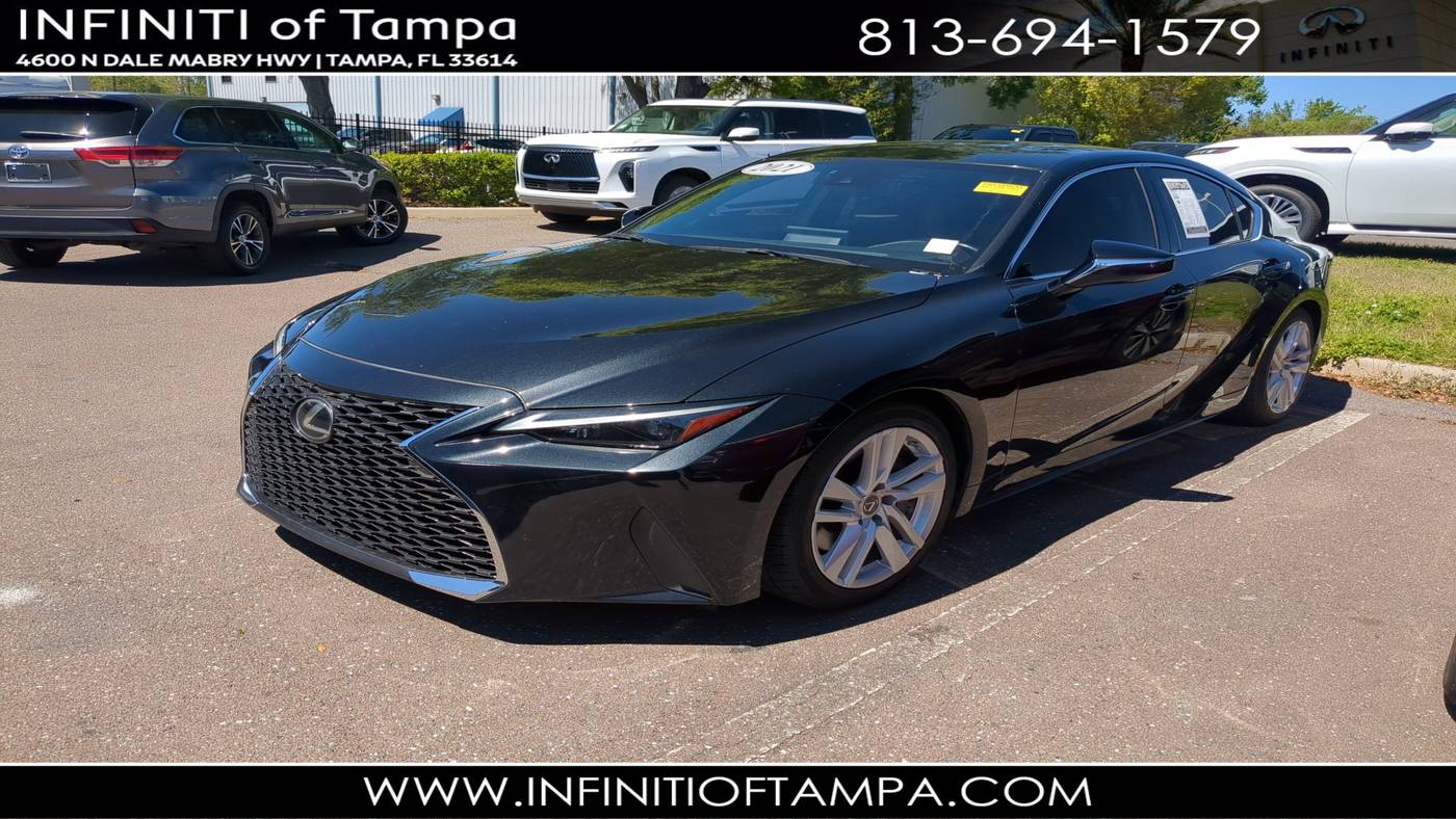2021 Lexus IS IS 300 — Sedan — 80,558 mi — Tampa, FL