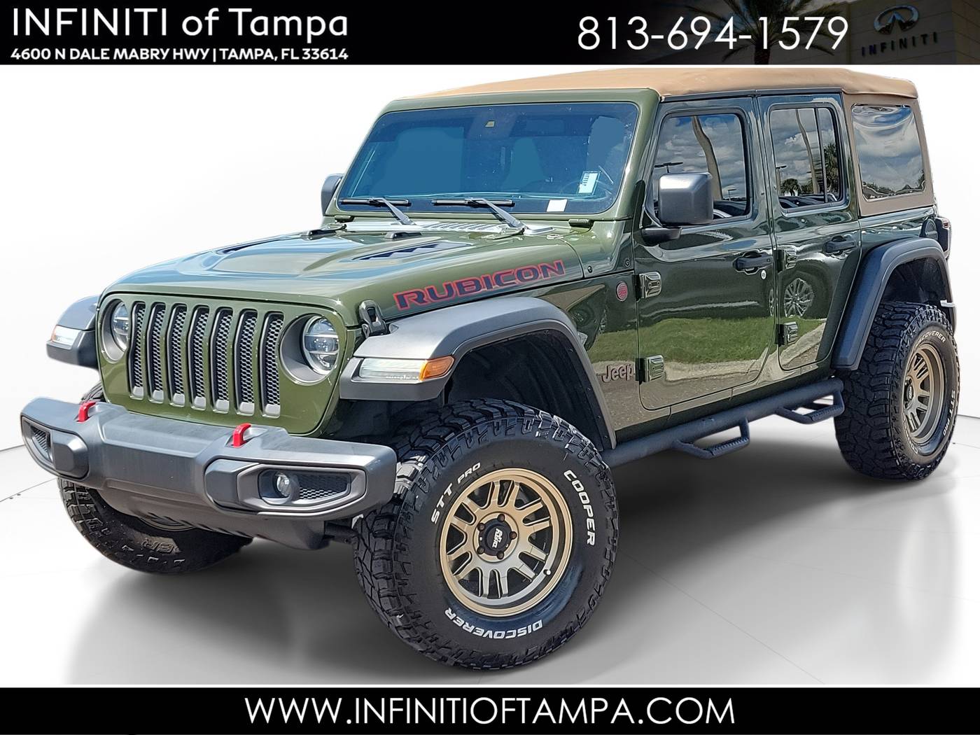 2021 Jeep Wrangler Rubicon — SUV — 75,188 mi — Tampa, FL