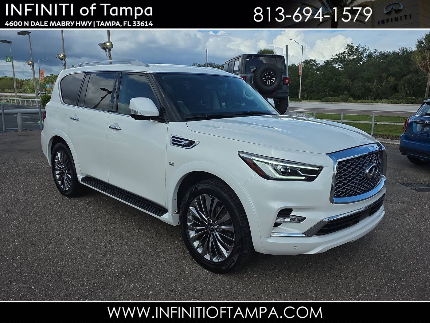 2019 INFINITI QX80 LUXE — SUV — 58,085 mi — Tampa, FL