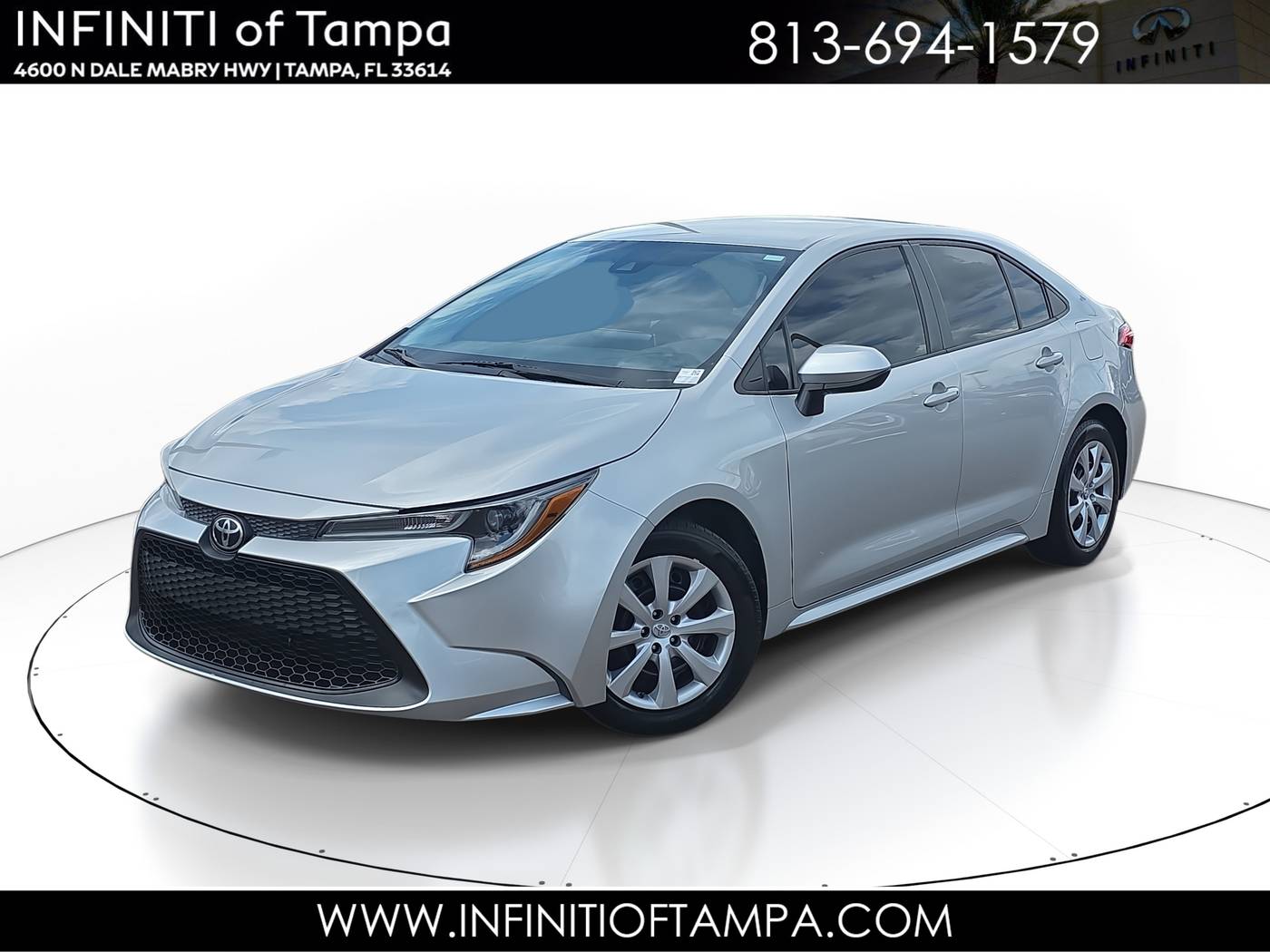 2020 Toyota Corolla LE — Sedan — 89,287 mi — Tampa, FL