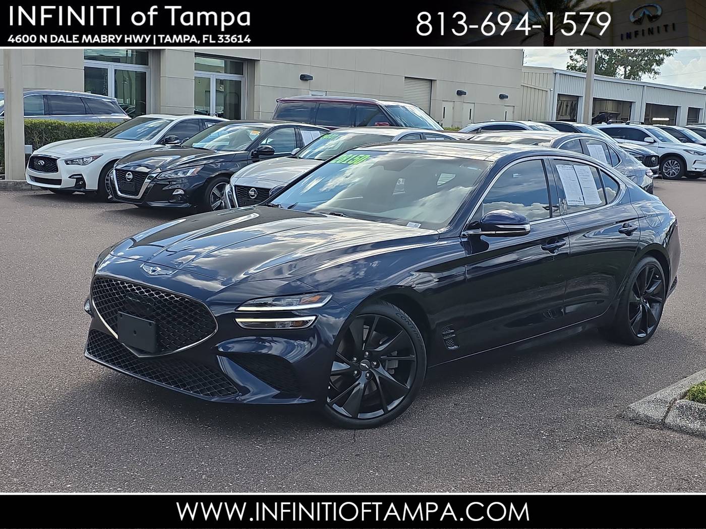 2022 Genesis G70 3.3T — Sedan — 71,111 mi — Tampa, FL