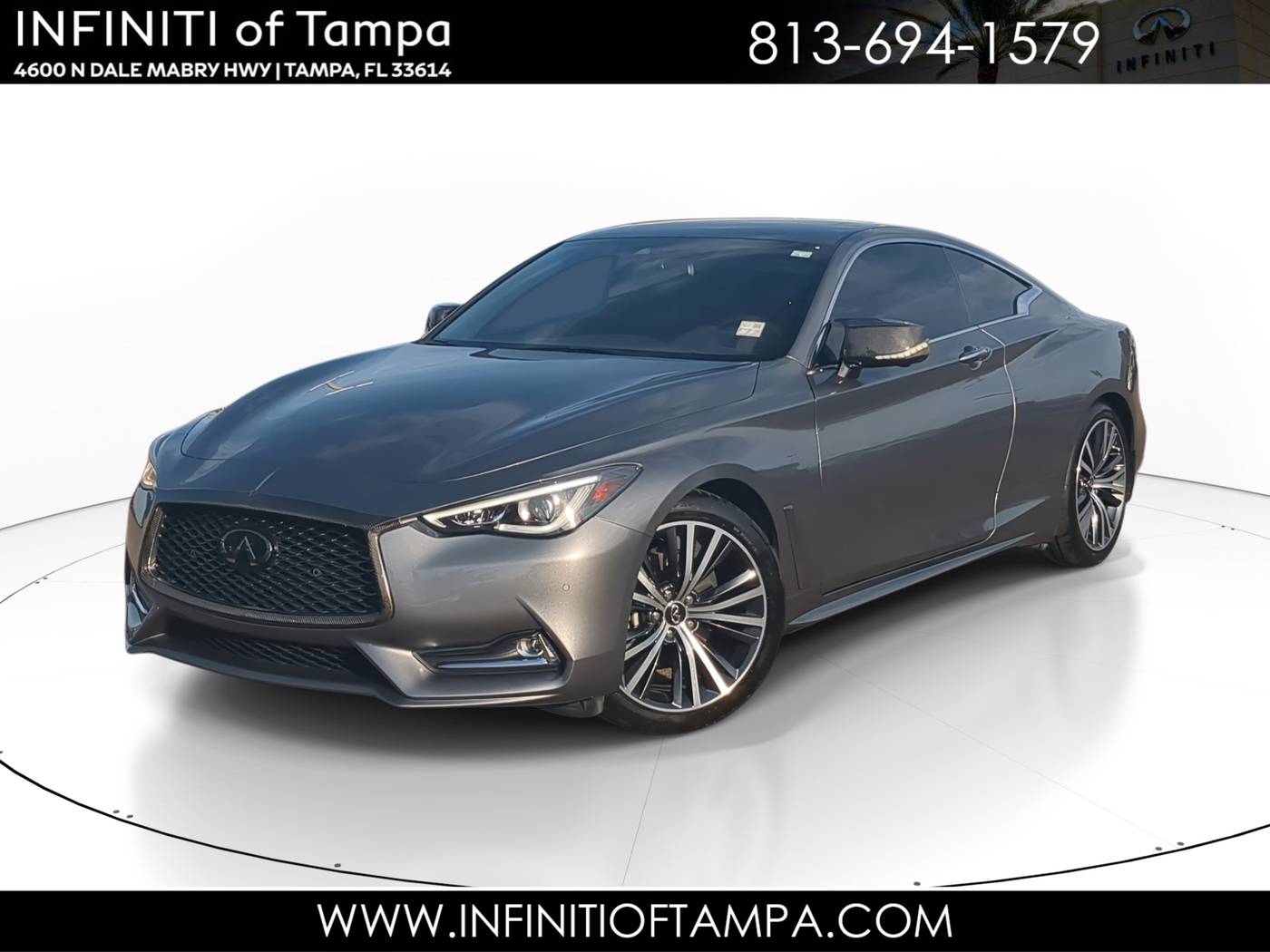 2021 INFINITI Q60 3.0t LUXE — Coupe — 19,030 mi — Tampa, FL