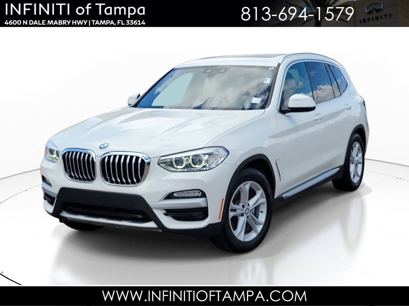 2019 BMW X3 30i — SUV — 80,244 mi — Tampa, FL
