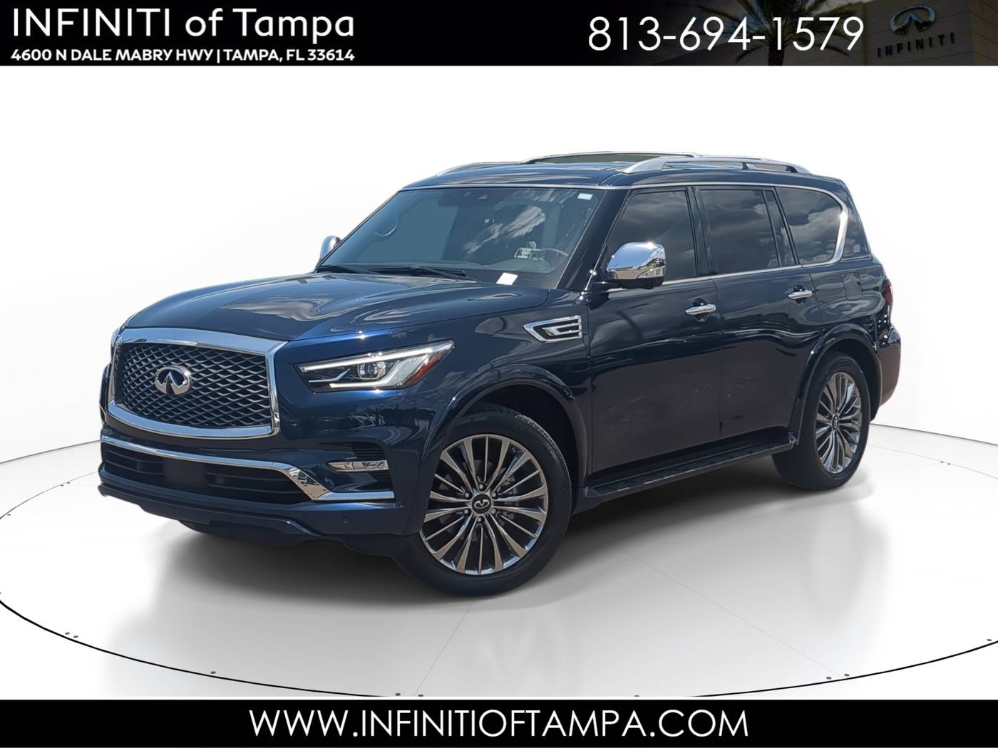 2021 INFINITI QX80 SENSORY — SUV — 62,500 mi — Tampa, FL