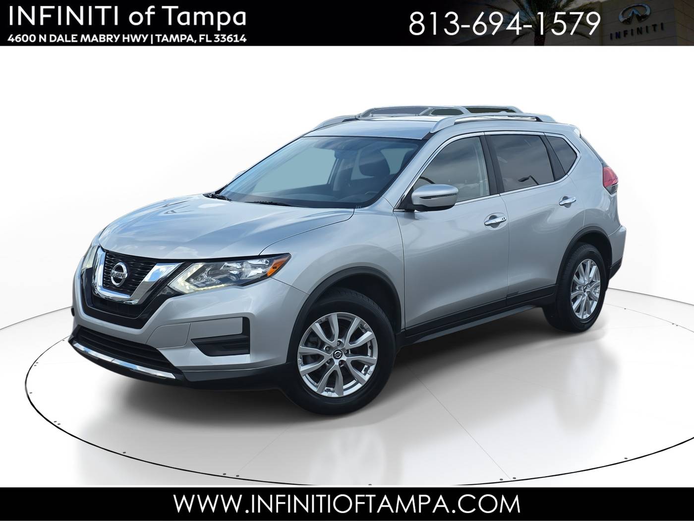 2017 Nissan Rogue SV — SUV — 45,585 mi — Tampa, FL