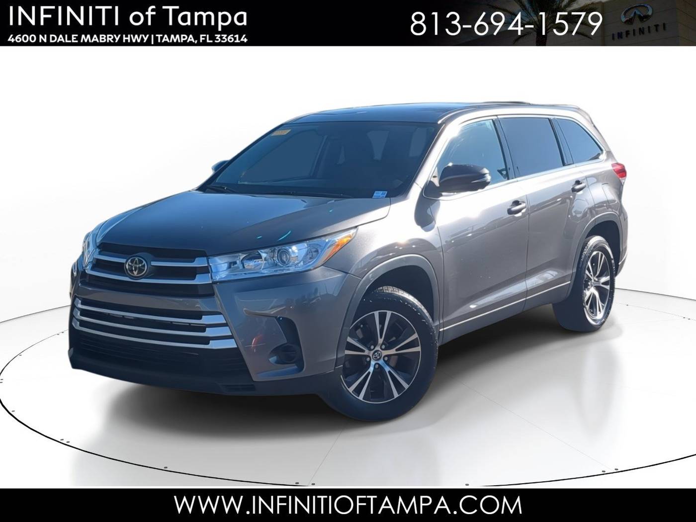 2019 Toyota Highlander LE — SUV — 71,547 mi — Tampa, FL