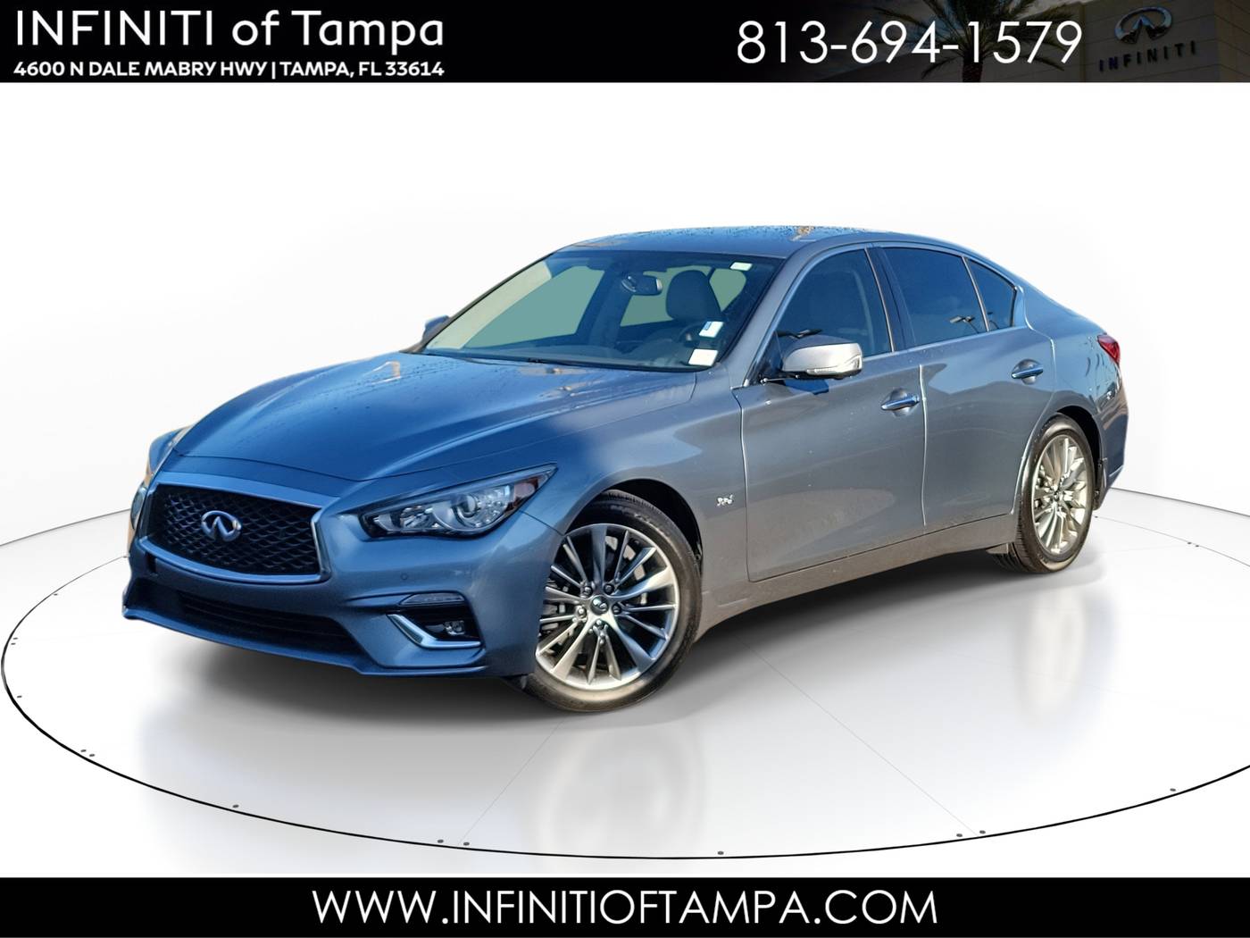 2018 INFINITI Q50 3.0t LUXE — Sedan — 114,603 mi — Tampa, FL