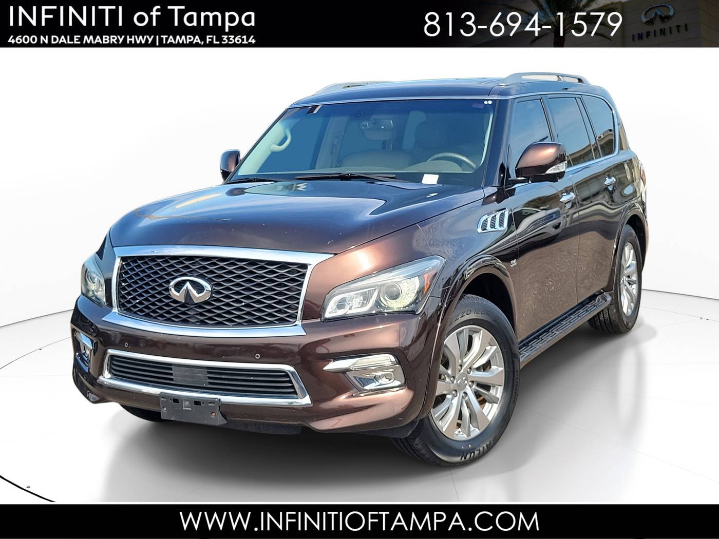 2017 INFINITI QX80 Standard — SUV — 97,629 mi — Tampa, FL