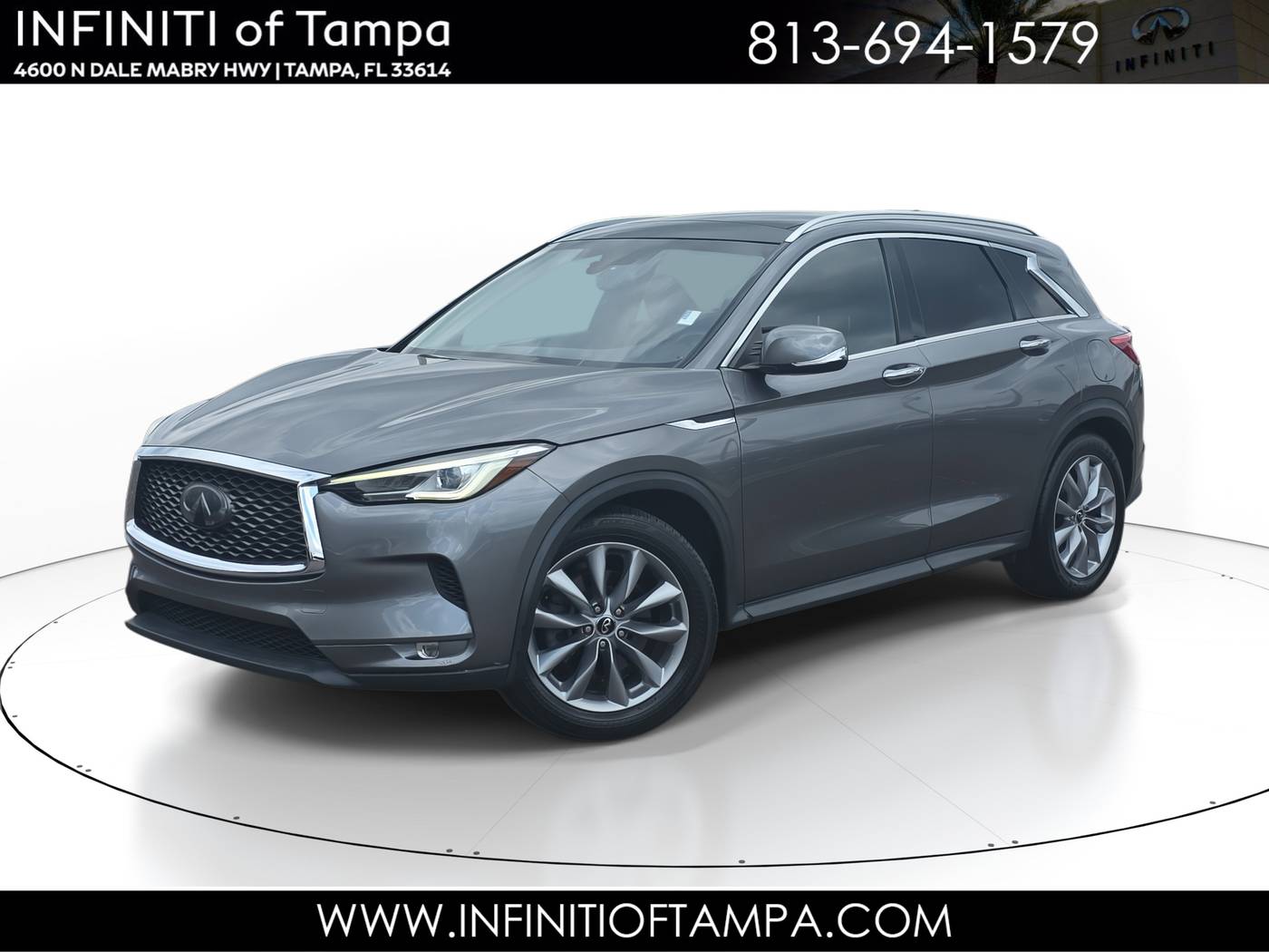 2019 INFINITI QX50 LUXE — SUV — 54,856 mi — Tampa, FL