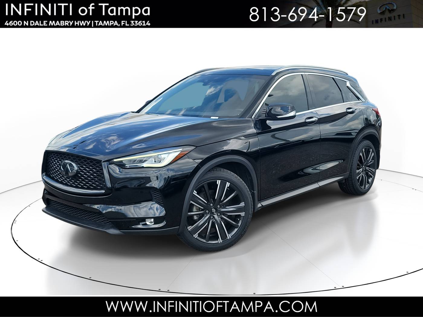 2022 INFINITI QX50 LUXE — SUV — 74,923 mi — Tampa, FL