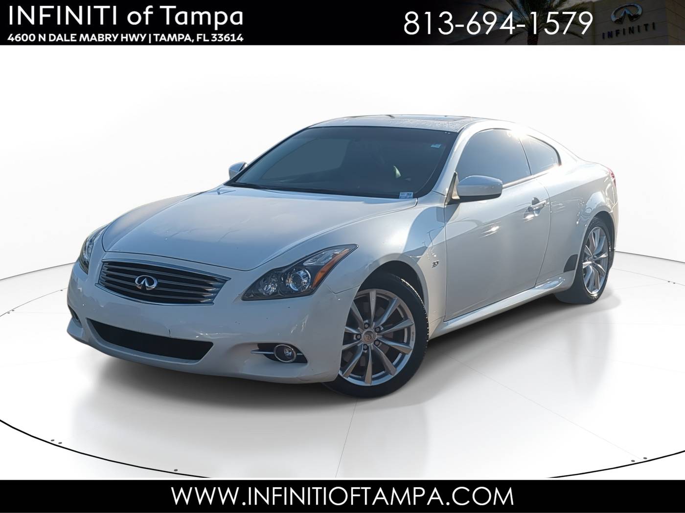 2015 INFINITI Q60 Journey — Coupe — 150,705 mi — Tampa, FL