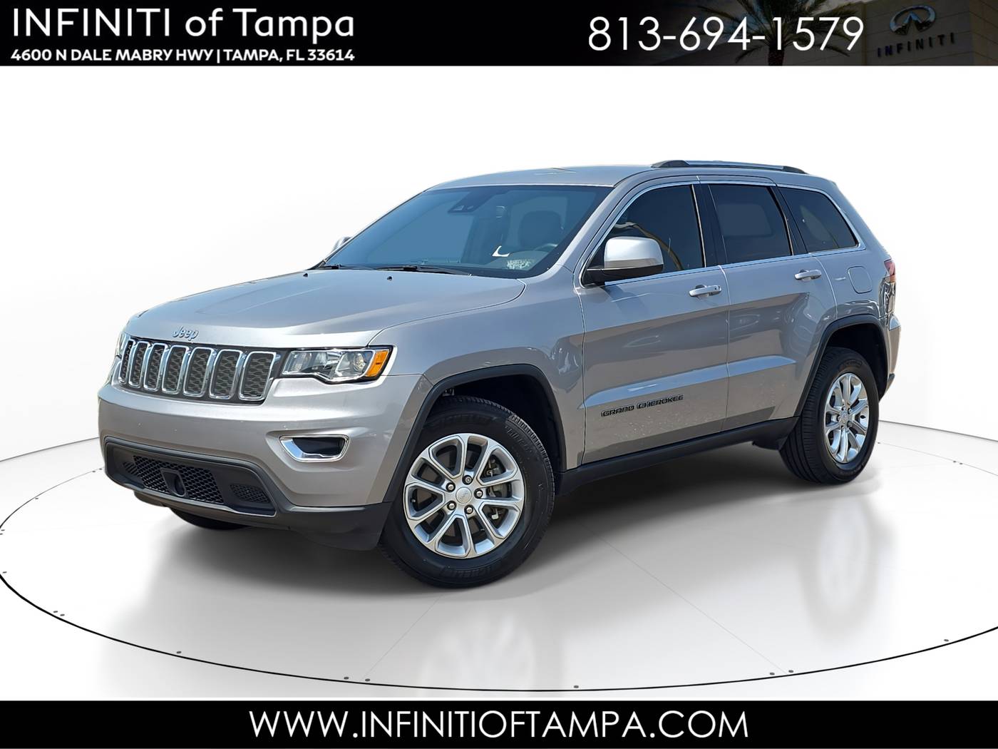 2021 Jeep Grand Cherokee WK Laredo X — SUV — 41,140 mi — Tampa, FL