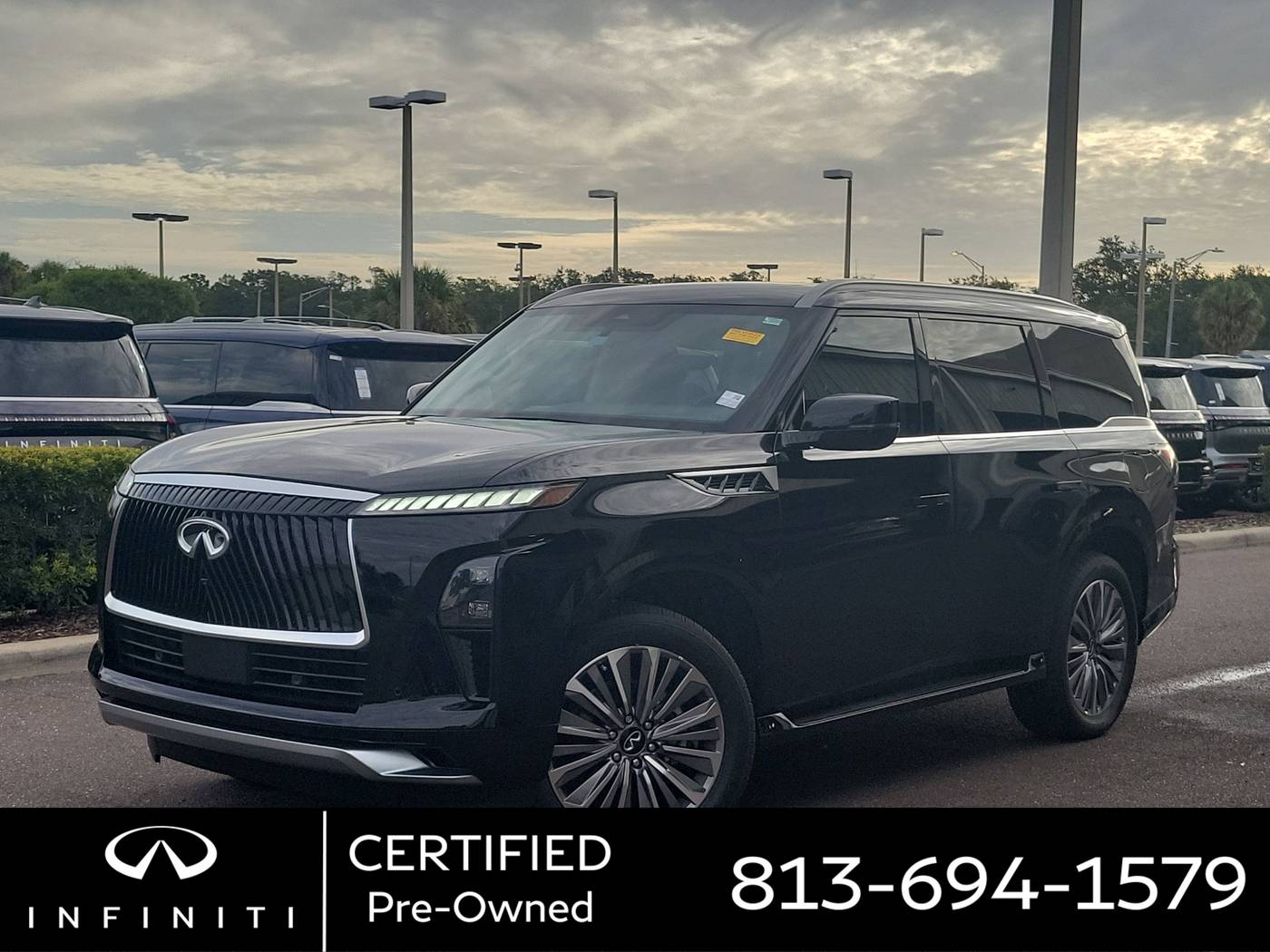 2025 INFINITI QX80 LUXE — SUV — 3,080 mi — Tampa, FL
