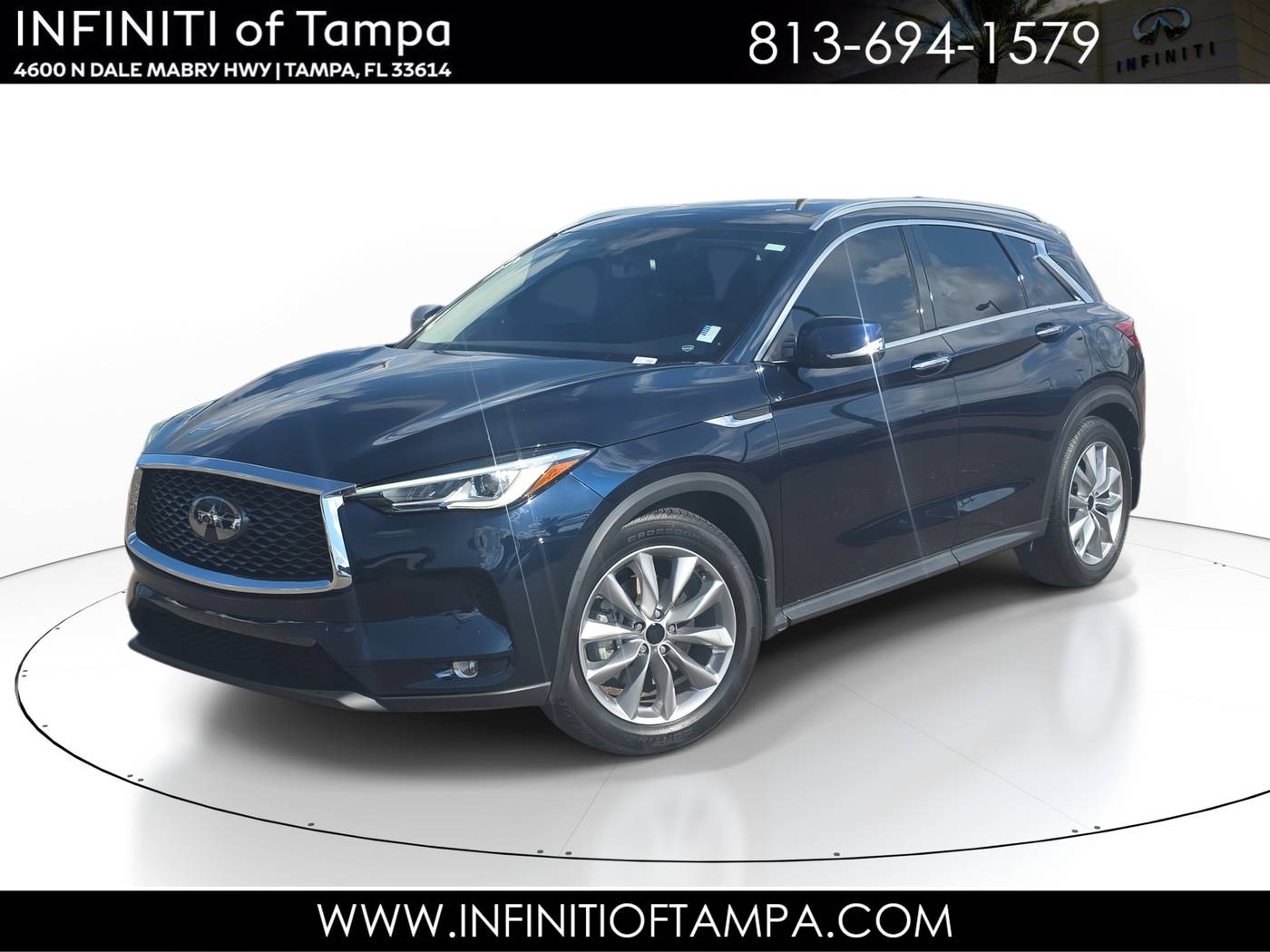 2021 INFINITI QX50 LUXE — SUV — 55,327 mi — Tampa, FL