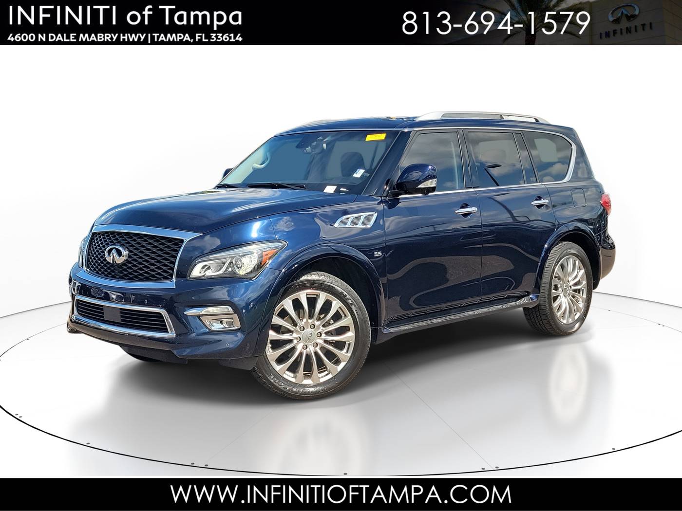 2017 INFINITI QX80 Standard — SUV — 92,577 mi — Tampa, FL